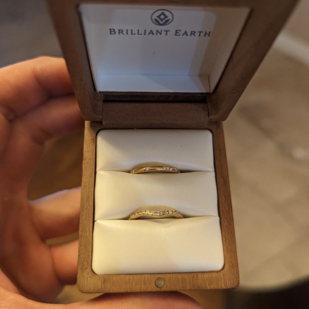 Brilliant Earth wedding bands